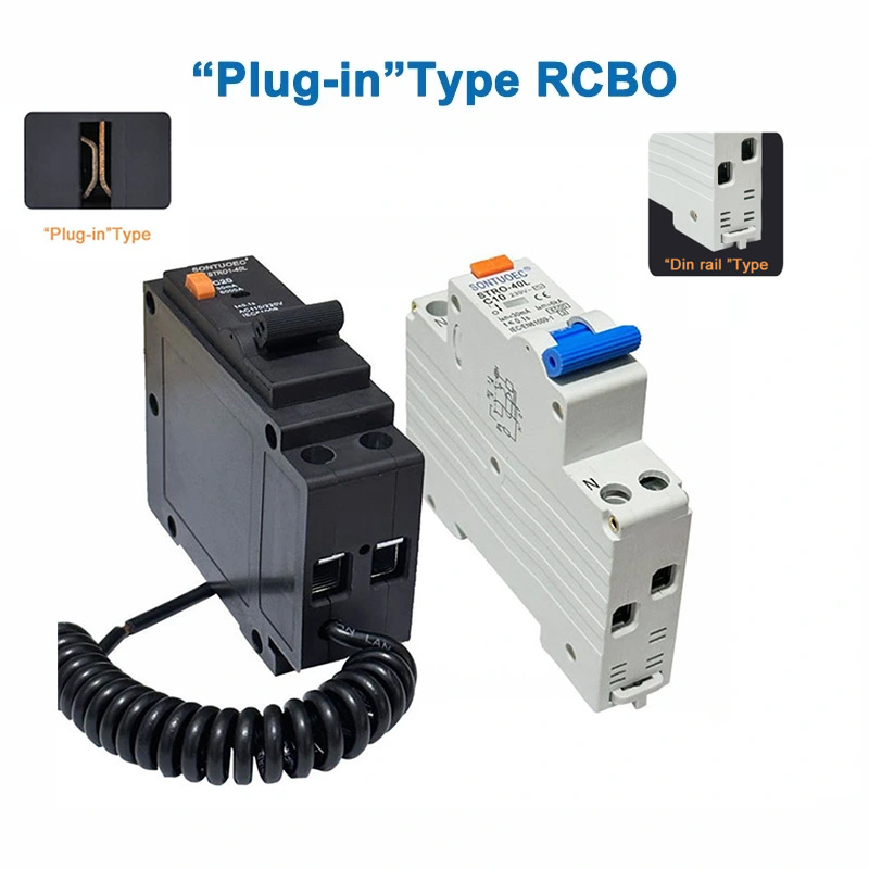 Ploge nan kalite RCBO 1P+N